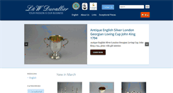 Desktop Screenshot of antiqueirishsilver.com